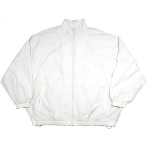 NEW Nike Essential Windrunner Ivory Oversized Fit Woven‎ Jacket Womens Size XL